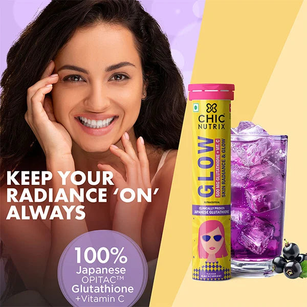 Glow – Glutathione Tablets for Skin Glow & Even-Toned Skin