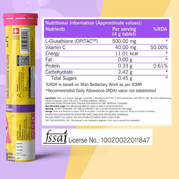 Glow – Glutathione Tablets for Skin Glow & Even-Toned Skin