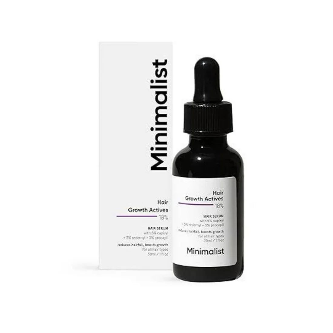 MINIMALIST HAIR GROWTH ACTIVES 18% - 30ML