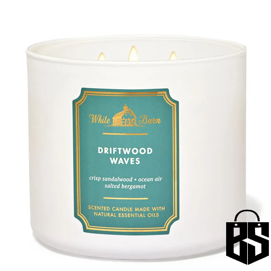 Bath & Body Works - Driftwood waves 3-Wick Candle
