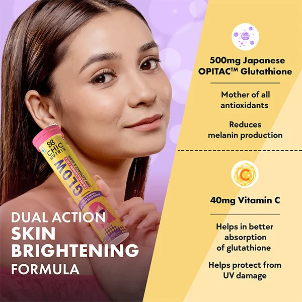 Glow – Glutathione Tablets for Skin Glow & Even-Toned Skin