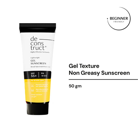 Deconstruct Gel Sunscreen in Pakistan 
