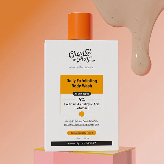Exfoliating Body Wash with Lactic Acid & Salicylic Acid – 236ml Chemist at play