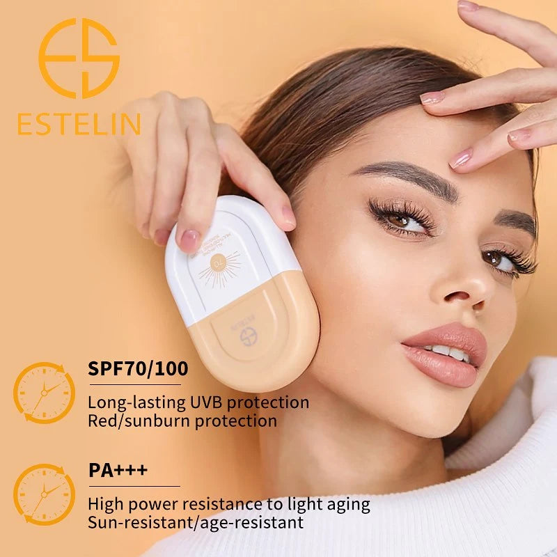 Estelin - All In One Multi Defense Tinted Sunscreen Spf 100 Pa+++ - 100G