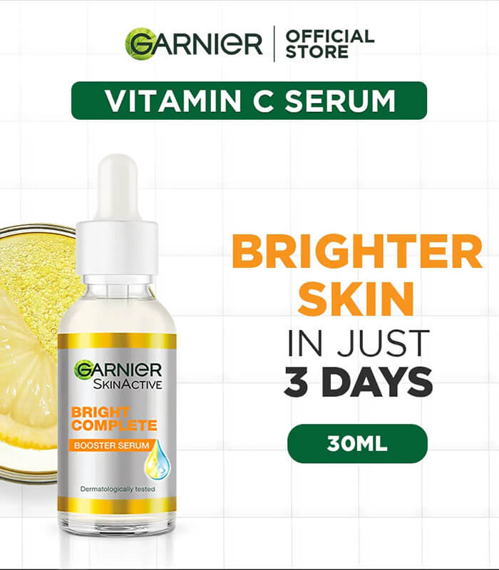 Best Garnier Vitamin C Serum Pakistan for bright and clear skin