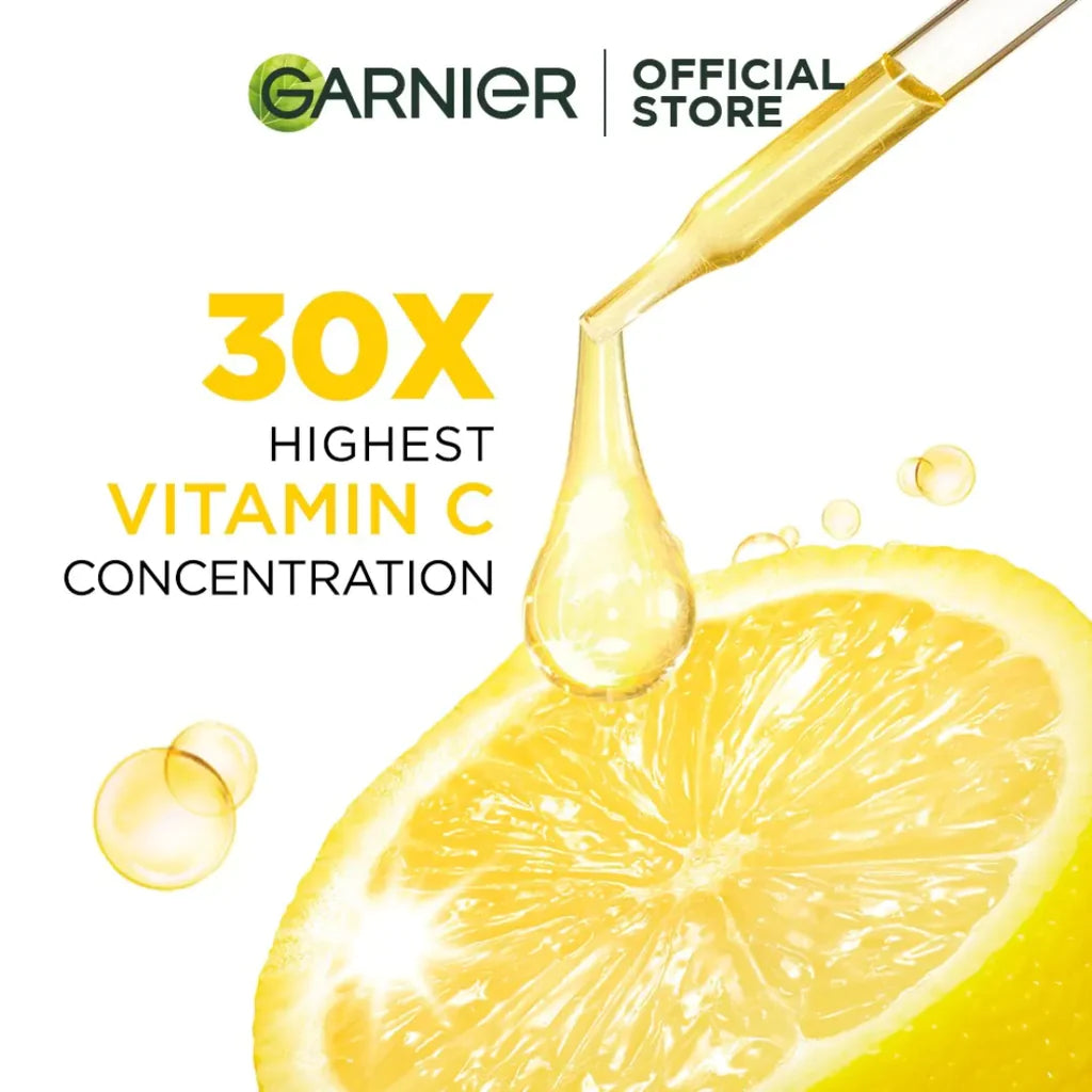 Garnier Vitamin C Serum Pakistan for glowing skin and dark spots removal